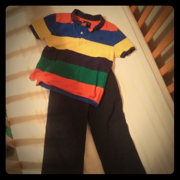 Boys 4T chaps outfit