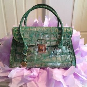 Authentic Dooney & Bourke green handbag