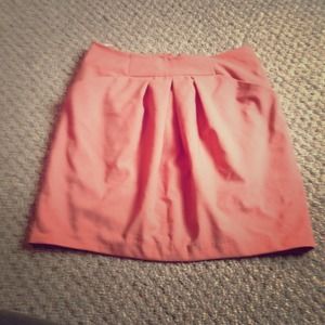 RESERVED Peach high waisted skirt