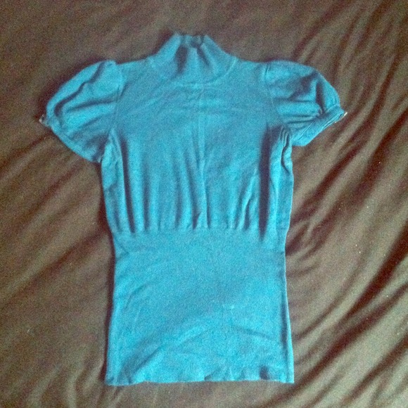 Teal blue express sweater