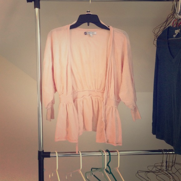 Light pink cardigan