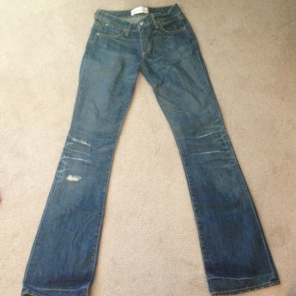 Paper denim&cloth bootcut blue jeans
