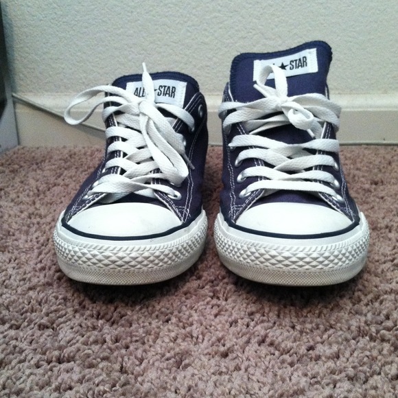 Blue Converse