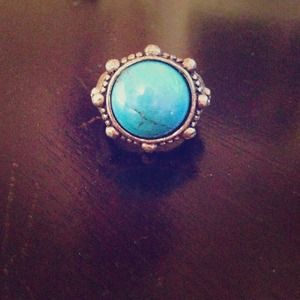 Turquoise Ring! Size 8!