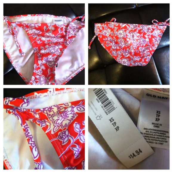 Old Navy Other - Old Navy Flower Bathing Suit Bottom