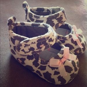 Cheetah Print Shoes for baby girls