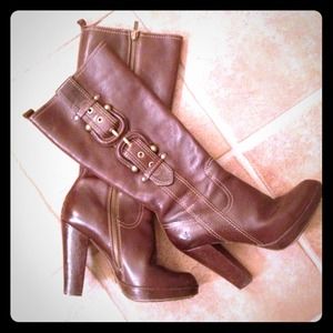 Marked Down! Frye Heidi Buckle boots