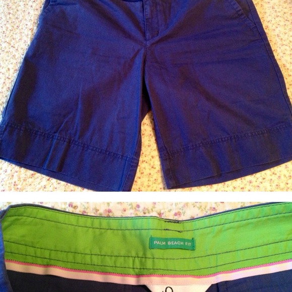 EUC Navy blue Lilly Pulitzer Bermuda sz 10
