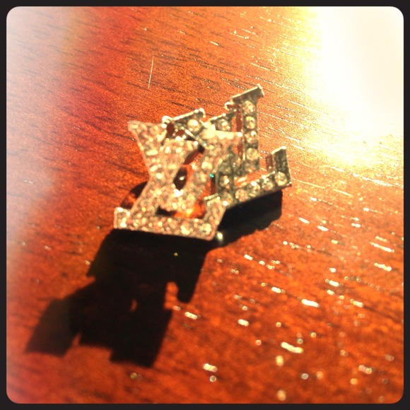 LOUIS VITTON inspired earrings