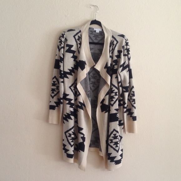 Aztec Print Cardi
