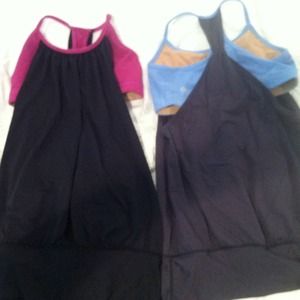 2 Lululemon no limits tanks