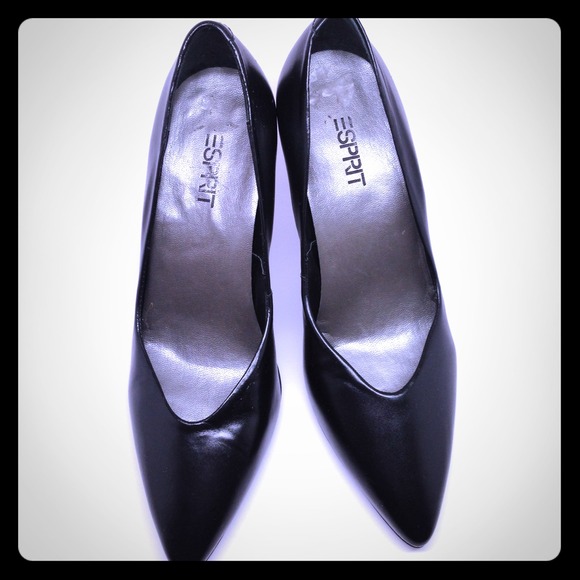 LAST CHANCE SALE! Leather Esprit Heels, Immaculate