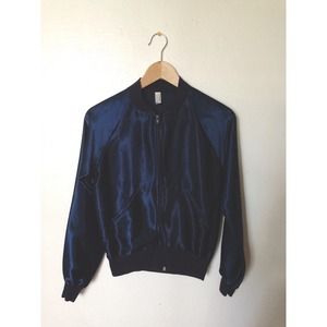 American Apparel Unisex Satin Night Jacket