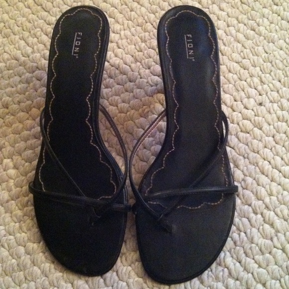 2 in. Black Summer Heel - Picture 3 of 4