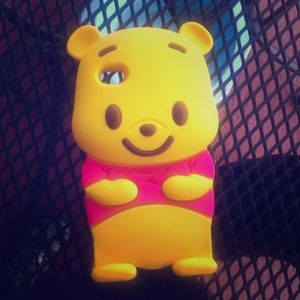 Silicon iPhone 4/4s Winnie the Pooh Case