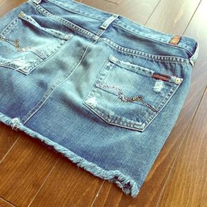 BUNDLE! Seven Jeans Denim Skirt - Size 26