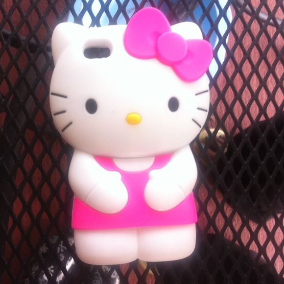 Silicon iPhone 4/4s Hello Kitty Case