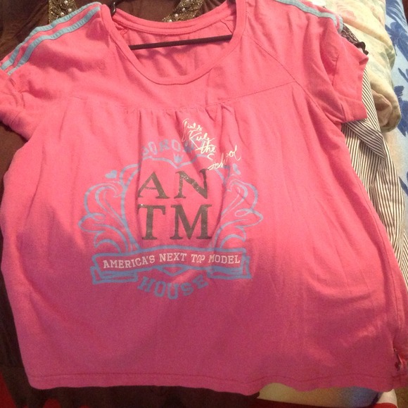 AN TM hot pink shirt on sale