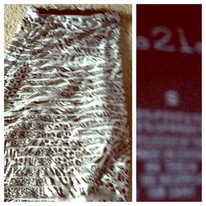 Cheetah and zebra print dress