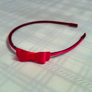 Pink Bow Headband 🎀