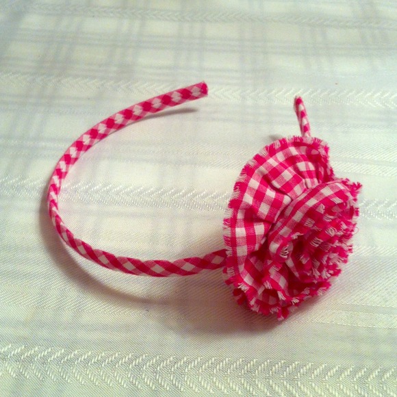 Claire's Accessories Claires Pink Flower Headband Poshmark