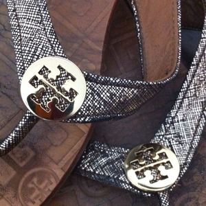 Tory burch gold sandals