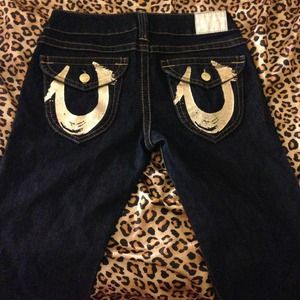 Women's 30 Tru Religion jeans. Never worn.