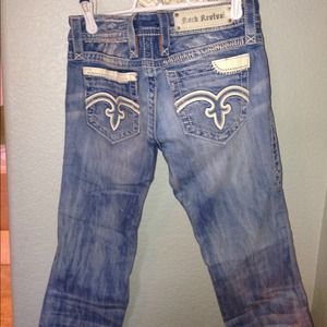 Rock revival Capri jeans