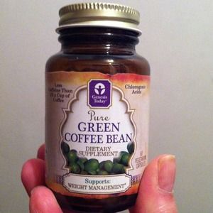 Pure green coffee bean supplement
