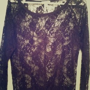 Lot of black shirts and two dresses.