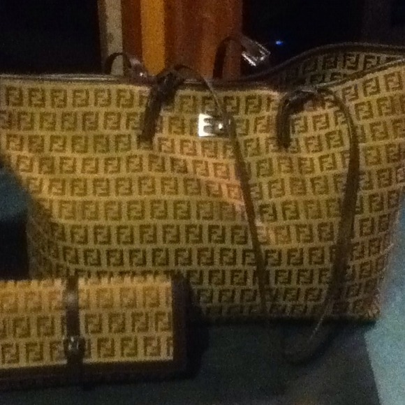 FENDI Handbags - 100% authentic fendi bag and wallet