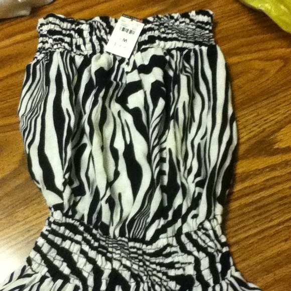zebra romper