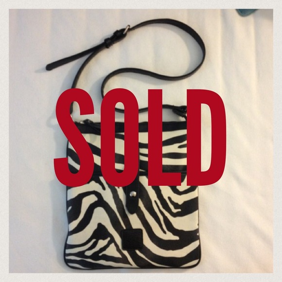Zebra Style Shoulder Bag