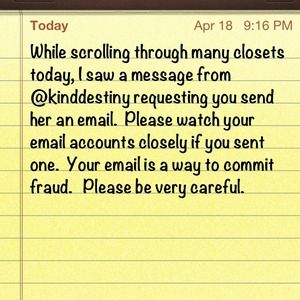 Scam. Alert. Please read