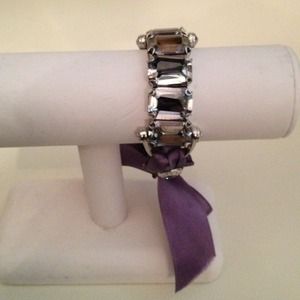 Henri Bendel Ribbon & Gem Bracelet