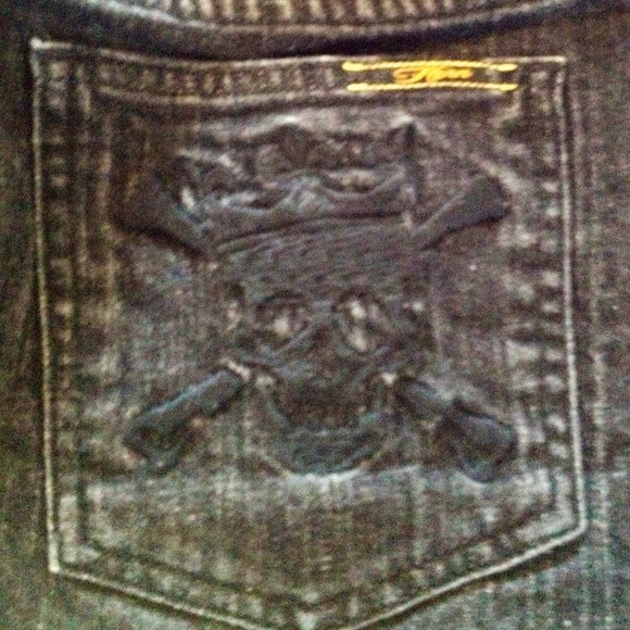 REDUCED❗Distressed blk denim - Picture 2 of 4