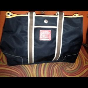 Authentic Coach tote black/tan