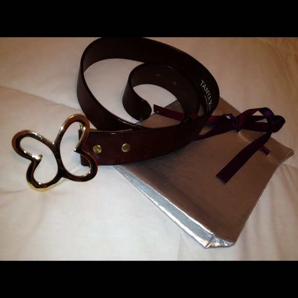 Gold plated butterfly Belt