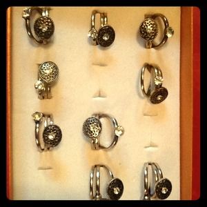 Set of 3 bohemian rings