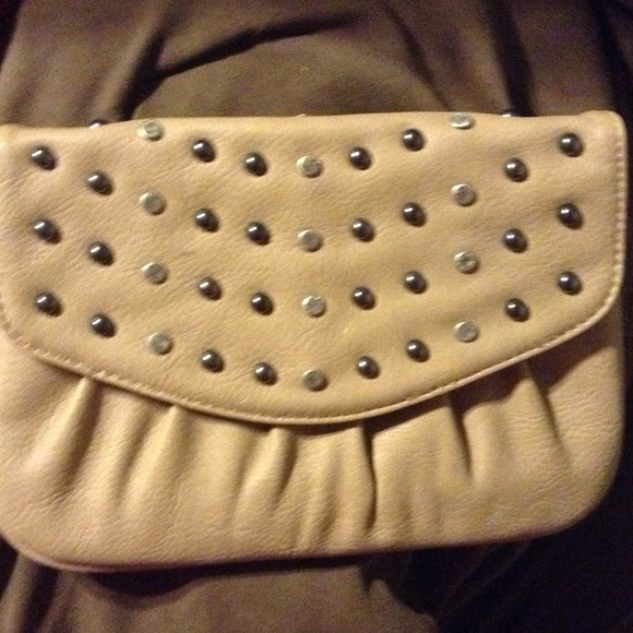 New Grace Adele Sand Colored Clutch!