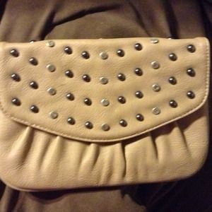 New Grace Adele Sand Colored Clutch!