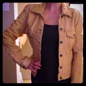 Gap leather jacket