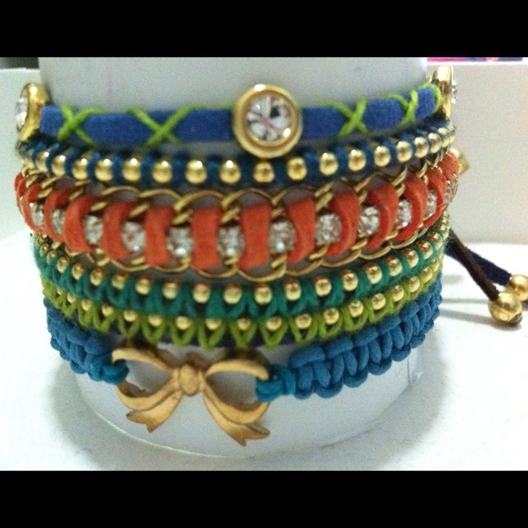 6 different bracelets, also can be sell separately