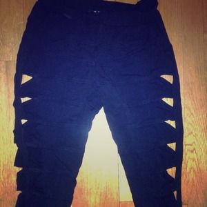 🚫⛔❗✅ SOLD ✅❗⛔🚫Asos cut out sides cloth legging