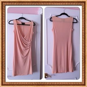✨EPISODE✨Nude Faux Wrap Dress✨ Sz 4