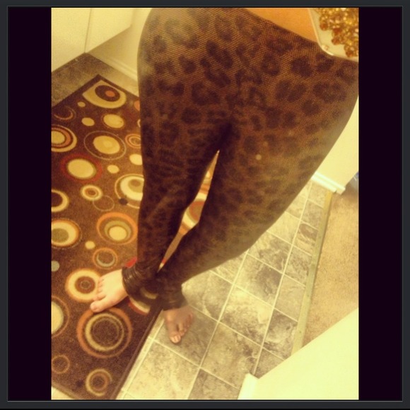 Cheetah pants