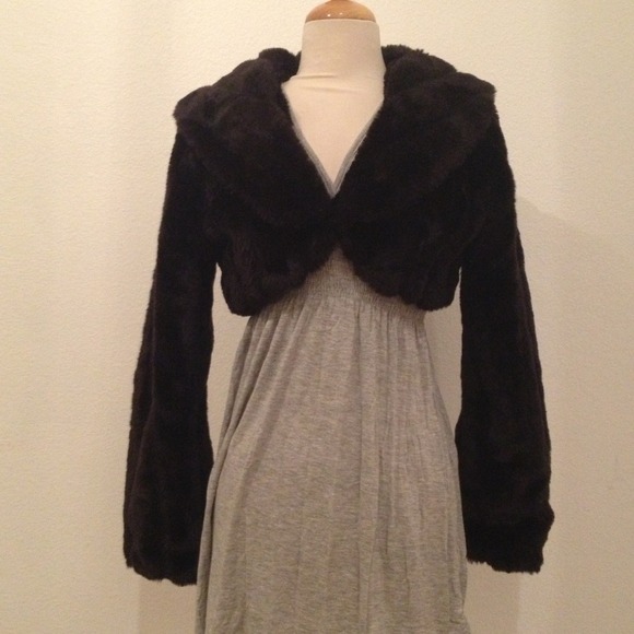 Faux Fur Short Jacket