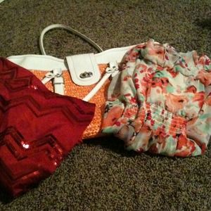 2dresses1purse bundle reserved