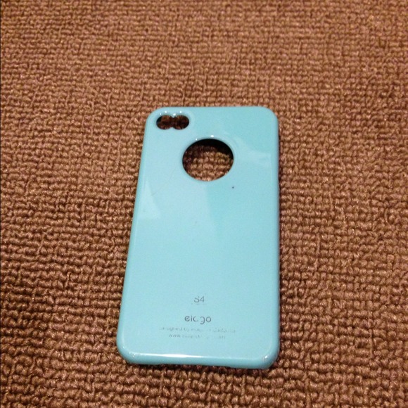 iPhone 4S Elago aqua hard case