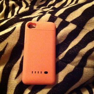 iPhone 4/4s case charger and necklace bundle